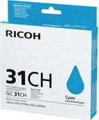 Tusze zamienniki - Ricoh Wyprzedaż Oryginał Tusz Ricoh GC-31CH do Ricoh GX e5550N e7700N | 2 300 str | cyan opakowanie zastępcze 405702_1_BP - miniaturka - grafika 1