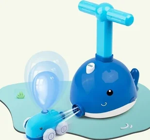 DELFIN AERODYNAMICZNE AUTO WYRZUTNIA BALONÓW 5907544115199 - Zabawki interaktywne dla dzieci - miniaturka - grafika 5