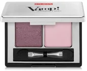 Tusze do rzęs - Pupa Podwójny cień do powiek - Vamp! Compact Duo Eyeshadow Podwójny cień do powiek - Vamp! Compact Duo Eyeshadow - miniaturka - grafika 1