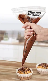 Zenker Rękawy do dekoracji ciast z podziałką, jednorazowe 10 szt 44732 44732 - Pozostałe akcesoria kuchenne Zenker Rękawy do dekoracji ciast z podziałką, jednorazowe 10 szt 44732 44732 - Pozostałe akcesoria kuchenne - miniaturka - grafika 2