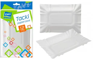 Ravi TACKI PAPIEROWE 13,5X20,5CM X12SZTUK - Akcesoria do grilla - miniaturka - grafika 2