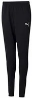 Piłka nożna - Puma Chłopięce Teamrise Poly spodnie treningowe J spodnie piłkarskie Black White 128 657391 - miniaturka - grafika 1