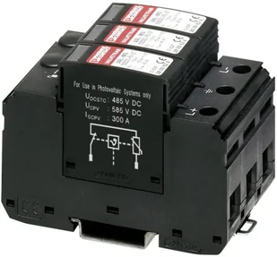 Phoenix CONTACT Ograniczniki przepięć typu 2 dla systemów PV DC VAL-MS 1000DC-PV/2+V 2800628 - Akcesoria do kolektorów i fotowoltaiki - miniaturka - grafika 2