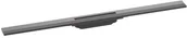 Syfony - Hansgrohe RainDrain Flex Odpływ liniowy 90 cm czarny chrom szczotkowany 56045340 - miniaturka - grafika 1