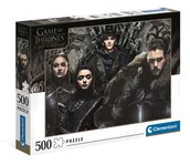 Puzzle - Clementoni Puzzle 500el Gra o tron. Game of thrones 35091 - miniaturka - grafika 1