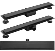 Odpływy liniowe - Rea Rea Odpływ liniowy Rea NEO PURE Black Matt - miniaturka - grafika 1