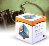 Ramki na zdjęcia - Gift World Gift World, Ramka obrotowa, kostka, 10x10 cm - miniaturka - grafika 1