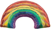 Balony i akcesoria - AMSCAN Balon foliowy Tęcza - 86 cm - 1 szt. 3938201 - miniaturka - grafika 1