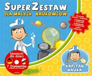 Edgard Kapitan Nauka SuperZestaw dla małych naukowców - Pomoce naukowe Edgard Kapitan Nauka SuperZestaw dla małych naukowców - Pomoce naukowe - miniaturka - grafika 2