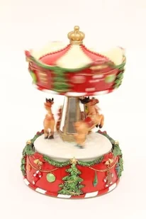 Pigmejka Karuzela z pozytywką Pigmejka Karuzele Pozytywki, 17x10x10 cm - Pozostałe akcesoria świąteczne - miniaturka - grafika 5