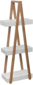 Półki łazienkowe - 5five Simple Smart Półka łazienkowa 3 poziomy bambus wieszak łazienkowy B07SCPR8WL - miniaturka - grafika 1