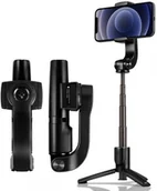 Uchwyty samochodowe do telefonów - Spigen S610W GIMBAL WIRELESS SELFIE STICK BLACK AMP01862 - miniaturka - grafika 1