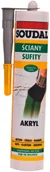 Silikony - Soudal Akryl 280 ml szary - miniaturka - grafika 1