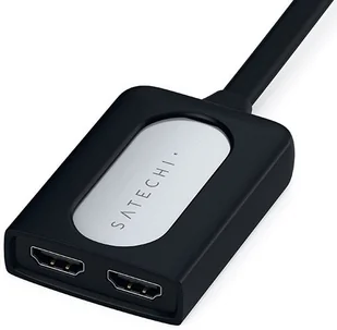 Satechi Satechi Dual HDMI 4K USB-C Adapter Silver ST-TCDHAS - Adaptery i przejściówki - miniaturka - grafika 3