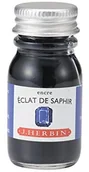 Akcesoria kreślarskie - J. Herbin J. herbin tusz do drukarki na pióro Flakon 10 ml. szafir niebieski 11516T - miniaturka - grafika 1