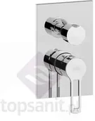 Baterie podtynkowe - Paffoni Ringo bateria podtynkowa 3-drożna kolor chrom RIN019CR RIN019CR - miniaturka - grafika 1