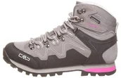 Buty trekkingowe damskie - CMP Botki turystyczne "Athunis" w kolorze szarym 8057153581315 - miniaturka - grafika 1