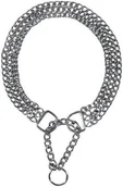 Smycze dla psów - Trixie Kolia metalowa trzyrzędowa 50 cm - miniaturka - grafika 1