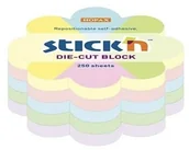 Notesy i bloczki - STICK N NOTES KWIATEK, 67X67MM, MIX 5 KOL. PASTELOWYCH, 250KART. 21832 - miniaturka - grafika 1