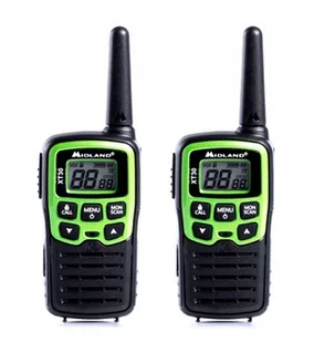Midland Alan PNI Radio Pmr Przenośne Xt30 Zestaw 2 Szt Zielone C1177 Akumulatory W Zestawie C1177 - Krótkofalówki - miniaturka - grafika 2