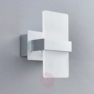 Lampenwelt COM Kinkiet LED Yorick z białą osłoną z tworzywa - Lampy ścienne - miniaturka - grafika 3