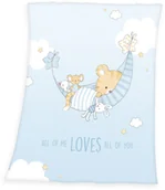 Koce i narzuty dla dzieci - Koc dziecięcy Little Tiger, 75 x 100 cm - miniaturka - grafika 1