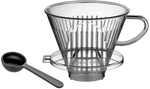 Cilio 345019 filtr do kawy rozmiar 4, akryl, biały, 14,5 x 10,5 x 14,5 cm 345019 - Zaparzacze i kawiarki - miniaturka - grafika 2