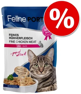 Porta 21 Zestaw Feline w saszetkach 12 x 100 g - Tuńczyk z wołowiną - Mokra karma dla kotów - miniaturka - grafika 2