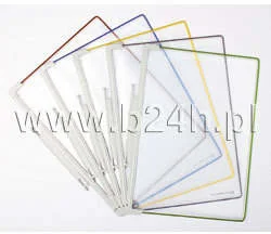 TARIFOLD PANEL PREZENTACYJNY A4 10SZT. OTWARCIE Z GÓRY KOLOR ŻÓŁTY - Akcesoria do projektorów - miniaturka - grafika 2