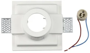 v-tac Oprawa Oczko V-TAC GIPS GU10 Wpuszczana Okrągła 132x132 Biała VT-772 - Oprawy, klosze i abażury - miniaturka - grafika 5