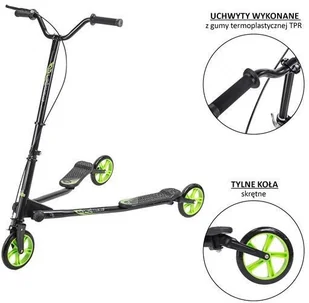 Nils Extreme FL180 GREEN FLIKER HULAJNOGA - Hulajnogi - miniaturka - grafika 11