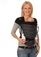 Nosidełka dla dzieci - HOPPEDIZ Chusta do noszenia hoppediz HTC-TIM HOP-Tye Conversion pomoc do noszenia z materiału, z instrukcją do wiązania, czarny - miniaturka - grafika 1