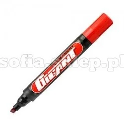 Kamet Marker Gigant ścięty czerwony - Markery permanentne - miniaturka - grafika 2