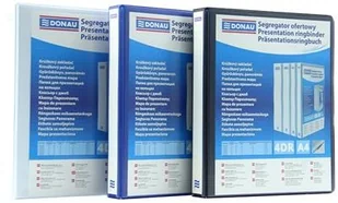Donau Segregator ofertowy PP A4/4RD/30 biały - Szkolne artykuły papiernicze - miniaturka - grafika 3