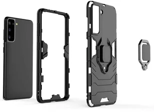 Alogy Etui Stand Ring Armor do Samsung Galaxy S21 Plus czarne 9158X1 - Etui i futerały do telefonów - miniaturka - grafika 7