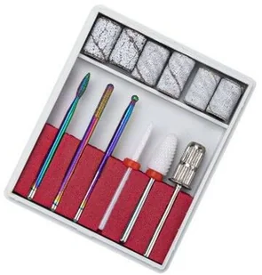 Allepaznokcie Profesjonalny zestaw frezów 12 elementów - Frezarki do paznokci Allepaznokcie Profesjonalny zestaw frezów 12 elementów - Frezarki do paznokci - miniaturka - grafika 1