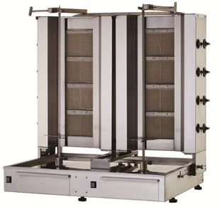 Resto Quality Gyros opiekacz gazowy do kebaba podwójny wsad 120kg KLG224-T KLG224-T - Inne urządzenia gastronomiczne Resto Quality Gyros opiekacz gazowy do kebaba podwójny wsad 120kg KLG224-T KLG224-T - Inne urządzenia gastronomiczne - miniaturka - grafika 1