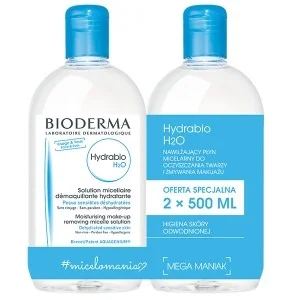 Bioderma hydrabio h2o - płyn micelarny do demakijażu 250 ml + 250 ml (duopack) - Płyny micelarne - miniaturka - grafika 2