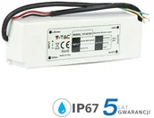 Zasilacze i transformatory - v-tac Zasilacz LED V-TAC 150W 12V 12.5A IP67 Hermetyczny Filtr EMI VT-22155 - miniaturka - grafika 1