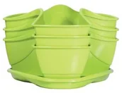 Pozostałe narzędzia ogrodowe - Prosperplast Doniczki na zioła Coubi wiszący zestaw Dzień Kobiet | Taniej o 8% - miniaturka - grafika 1