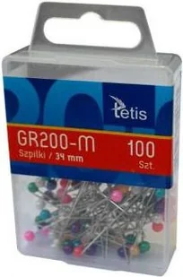 Tetis Szpilki kolorowe 34mm - Przybory szkolne - miniaturka - grafika 2