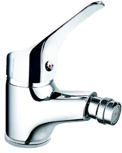 Deante BAT JOKO CHROM BIDETOWA STOJĄCA Z ZAMKNIĘCIEM ODPŁYWU - Baterie bidetowe - miniaturka - grafika 2