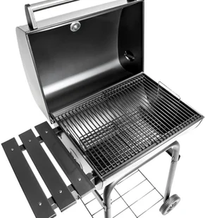tectake Grill z pokrywą i termometrem - czarny 401172 - Grille - miniaturka - grafika 5