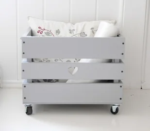 Drewniana skrzynia - Pudła i pojemniki do przechowywania - miniaturka - grafika 2