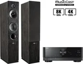 Zestawy stereo - Yamaha RX-V4A czarny) + Tesi 561 czarny) - miniaturka - grafika 1