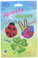 Naklejki na drzwi i meble - Pracht Creatives Hobby GmbH Pin art Welt Diamant Dotz Diament Naklejka Facet Art kit-assorted Luck 3/Pkg (DD40.004) - miniaturka - grafika 1