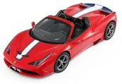 Zabawki zdalnie sterowane - Rastar Samochód FERRARI 458 Speciale A 1:14 RTR akumulator ładowarka sieciowa) Czerwony RAS/74500-RED - miniaturka - grafika 1