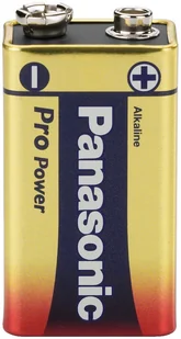 Panasonic Pro Power Gold 6LF22PPG (6LF22PPG/1BP) - Baterie i akcesoria Panasonic Pro Power Gold 6LF22PPG (6LF22PPG/1BP) - Baterie i akcesoria - miniaturka - grafika 3