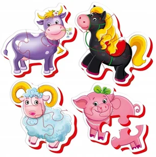 Roter Kafer Roter Kafer, puzzle Farma - Układanki dla dzieci - miniaturka - grafika 3