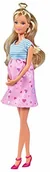 Lalki dla dziewczynek - Simba 105733388 - Steffi Love Welcome Surprise / lalka w ciąży / z dzieckiem / kominiarka, dla dzieci od 3 lat - miniaturka - grafika 1